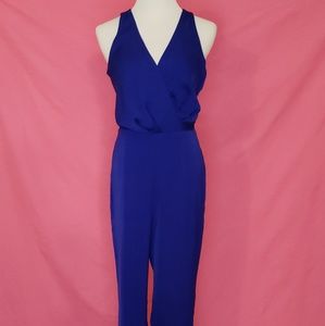 Sleeveless V-Neck Jumpsuit